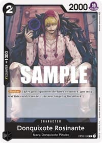 Donquixote Rosinante - Paramount War - One Piece Card Game card