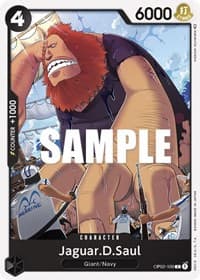 Jaguar.D.Saul - Paramount War - One Piece Card Game card