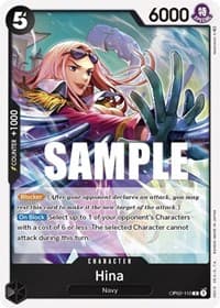 Hina - Paramount War - One Piece Card Game card