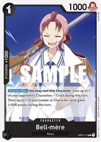 Bell-mere - Paramount War - One Piece Card Game card