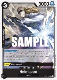 Helmeppo - Paramount War - One Piece Card Game card