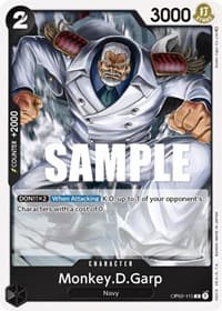 Monkey.D.Garp (115) - Paramount War - One Piece Card Game card