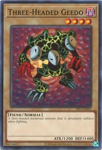 Three-Headed Geedo - Pharaoh's Servant (25th Anniversary Edition) - YuGiOh card