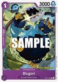 Blugori - Paramount War Pre-Release Cards - One Piece Card Game card