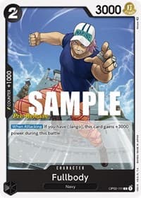Fullbody - Paramount War Pre-Release Cards - One Piece Card Game card