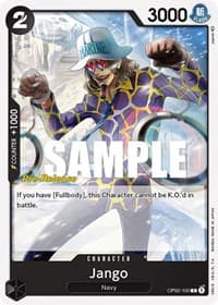 Jango - Paramount War Pre-Release Cards - One Piece Card Game card