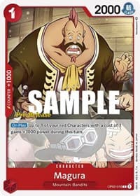Magura - Paramount War Pre-Release Cards - One Piece Card Game card