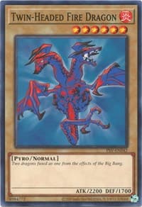 Twin-Headed Fire Dragon - Pharaoh's Servant (25th Anniversary Edition) - YuGiOh card