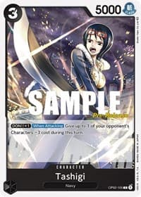 Tashigi - Paramount War Pre-Release Cards - One Piece Card Game card