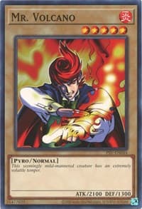Mr. Volcano - Pharaoh's Servant (25th Anniversary Edition) - YuGiOh card