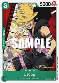 Usopp - Paramount War Pre-Release Cards - One Piece Card Game card