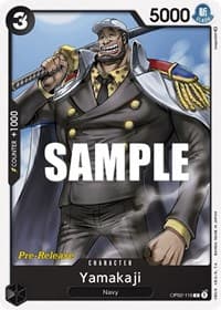 Yamakaji - Paramount War Pre-Release Cards - One Piece Card Game card