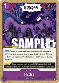 Hydra - Paramount War Pre-Release Cards - One Piece Card Game card
