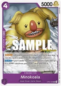 Minokoala - Paramount War Pre-Release Cards - One Piece Card Game card
