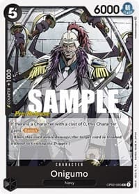 Onigumo - Paramount War Pre-Release Cards - One Piece Card Game card