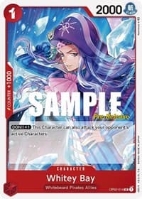 Whitey Bay - Paramount War Pre-Release Cards - One Piece Card Game card