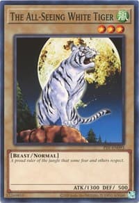The All-Seeing White Tiger - Pharaoh's Servant (25th Anniversary Edition) - YuGiOh card