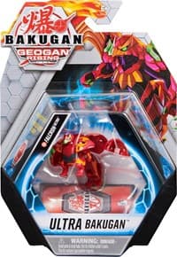 Bakugan Ultra Single Pack - Pyrus Falcron Ultra - Geogan Rising - Bakugan TCG card