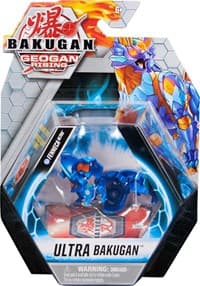 Bakugan Ultra Single Pack - Aquos Fenneca Ultra - Geogan Rising - Bakugan TCG card