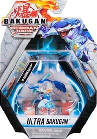 Bakugan Ultra Single Pack - Aquos Diamond Sharktar Ultra - Geogan Rising - Bakugan TCG card