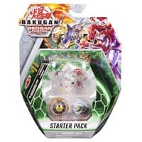Bakugan Starter 3-Pack - Pyrus Diamond Dragonoid Ultra - Geogan Rising - Bakugan TCG card