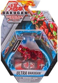 Bakugan Ultra Single Pack - Pyrus Fenneca Ultra - Geogan Rising - Bakugan TCG card