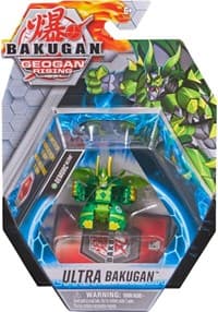 Bakugan Ultra Single Pack - Ventus Demorc Ultra - Geogan Rising - Bakugan TCG card