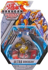 Bakugan Ultra Single Pack - Aurelus Diamond Pincitaur Ultra - Geogan Rising - Bakugan TCG card