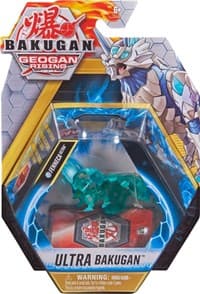 Bakugan Ultra Single Pack - Haos Elemental Fenneca Ultra - Geogan Rising - Bakugan TCG card