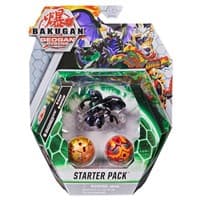 Bakugan Starter 3-Pack - Darkus Dragonoid Ultra - Geogan Rising - Bakugan TCG card