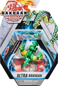 Bakugan Ultra Single Pack - Ventus Serpillious Ultra - Geogan Rising - Bakugan TCG card
