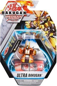 Bakugan Ultra Single Pack - Aurelus Demorc Ultra - Geogan Rising - Bakugan TCG card
