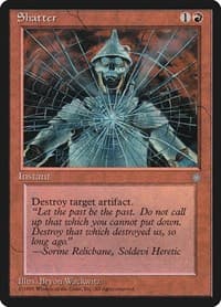 Shatter - Ice Age - Magic: The Gathering card