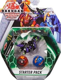 Bakugan Starter 3-Pack - Darkus Toronoid Ultra - Geogan Rising - Bakugan TCG card