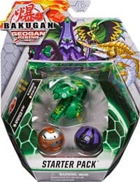 Bakugan Starter 3-Pack - Ventus Apophix Ultra - Geogan Rising - Bakugan TCG card