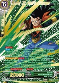 Super 17, Hell's Avenger (Gold-Stamped) - Power Absorbed - Dragon Ball Super: Masters card
