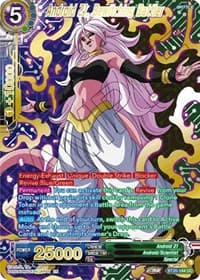 Android 21, Bewitching Battler (Gold-Stamped) - Power Absorbed - Dragon Ball Super: Masters card