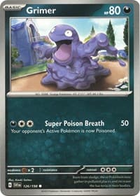 Grimer - SV01: Scarlet & Violet Base Set - Pokemon card