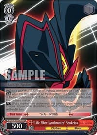 "Life Fiber Synchronize" Senketsu (SR) - KILL la KILL Power Up Set - Weiss Schwarz card