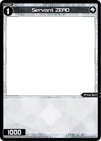Servant ZERO (Non-Foil) // [Virus] (Non-Foil) - Welcome Back Diva -Lostorage- - WIXOSS card