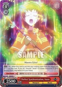 Perfect Synchronization, Isuzu - LOG HORIZON Power Up Set - Weiss Schwarz card