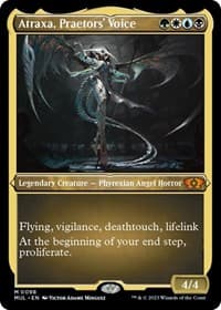 Atraxa, Praetors' Voice (Foil Etched) - March of the Machine: Multiverse Legends - Magic: The Gathering card