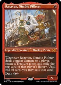 Ragavan, Nimble Pilferer (Foil Etched) - March of the Machine: Multiverse Legends - Magic: The Gathering card