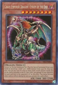 Chaos Emperor Dragon - Envoy of the End - Invasion of Chaos (25th Anniversary Edition) - YuGiOh card