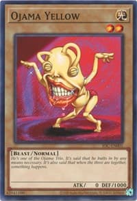 Ojama Yellow - Invasion of Chaos (25th Anniversary Edition) - YuGiOh card