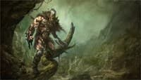 Aleksi Briclot Planeswalker Playmat for Magic: The Gathering (Kickstarter Exclusive) - Garruk Wildspeaker - Ultra Pro Playmats - Playmats card