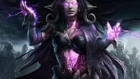 Aleksi Briclot Planeswalker Playmat for Magic: The Gathering (Kickstarter Exclusive) - Liliana, Demonic Pact - Ultra Pro Playmats - Playmats card