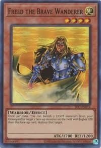 Freed the Brave Wanderer - Invasion of Chaos (25th Anniversary Edition) - YuGiOh card