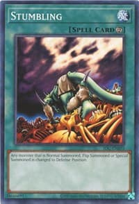 Stumbling - Invasion of Chaos (25th Anniversary Edition) - YuGiOh card