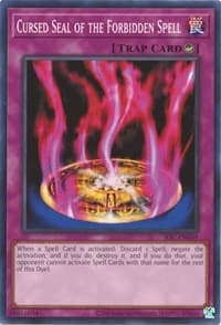 Cursed Seal of the Forbidden Spell - Invasion of Chaos (25th Anniversary Edition) - YuGiOh card